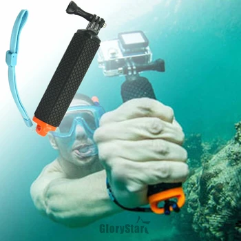 Úszó Markolat Állvány Felhajtóerő Rúd Rúd Stick Gopro Monopod Profi Hős 876543 Xiaomi Xiomi Yi 2 4K 4 K OSMO Akció Kamera