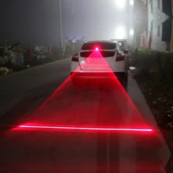 Ütközésvédelem Hátsó Kocsi Lézer Farok 12v led Autó Ködlámpa Automatikus Fék Parkolás Lámpák Figyelmeztető Lámpa Autó Stílus A Volkswagen