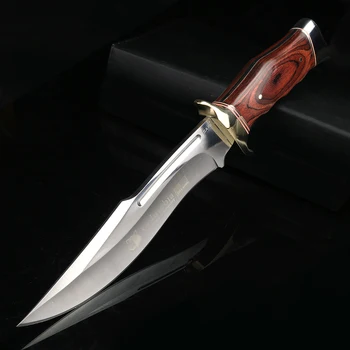 【XUANFENG】 magas minőség, továbbfejlesztett blade egyenes kardot, kést vadászat, taktikai rescue and kemping kés